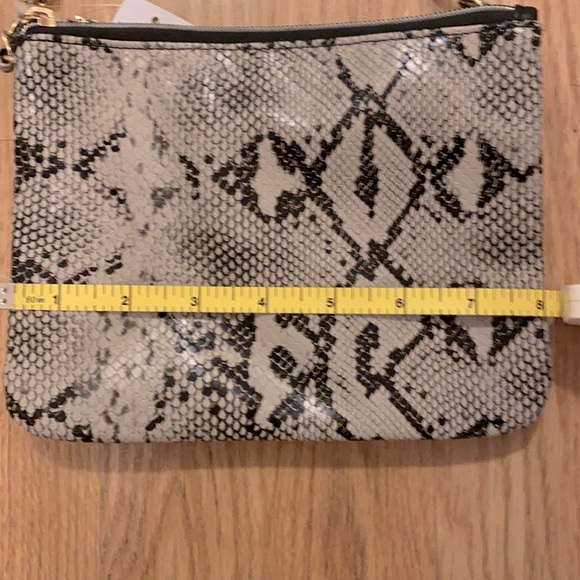NWT American Eagle double bag Snake Print & black small Shoulder - Picture 4 of 8